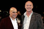Utrecht 3 november 2005
Premiere Jesus Christ superstar in schouwburg Utrecht.
Arjan Ederveen met vriend
