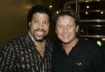 Amsterdam 27 november 2005
Lionel Ritchie optreden voor Holland casino
Lionel met Armando Borsato