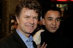 Amsterdam 21 noveber 2005
Premiere Harry Potter in Tuschinski.
Boris Dittrich met neefje