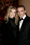 Amsterdam 28 november 2005
Beau Monde awards in het hilton.
Tom sebastiaan met Brigitte Neyman