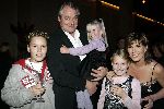 Hilversum14 november 2005
40 jaar BZN in studio 21.
Carola Smit met man en kinderen