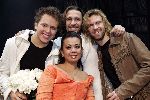 Utrecht 3 november 2005
Premiere Jesus Christ superstar in schouwburg Utrecht.
 Dieter Troubleyn Martin v d Starre Casey francisco en jamai