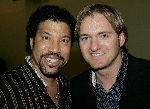 Amsterdam 27 november 2005
Lionel Ritchie optreden voor Holland casino
Lionel met Christiaan Looman
Peter Smulders bv