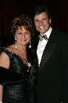 Arnhem 26 november 2005
Gala Ronnie Tober foundation.
Christine Kroonenberg met vriend