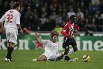 Eindhoven, 1 November 2005
Wedstrijd Champions League seizoen 2005/2006 tussen PSV-AC Milaan, eindstand 1-0
DaMarcus Beasley
© Foto: Peter Smulders