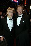 Amsterdam 21 noveber 2005
Premiere Harry Potter in Tuschinski.
Ed Nijpels met zoon Bojan