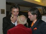 Tilburg, 20 November 2005
Premiere Turks Fruit in Stadsschouwburg Tilburg
Ex (L) van Brigitte Nijman in gesprek met ronald Kolk