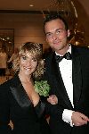 Amsterdam 28 november 2005
Beau Monde awards in het hilton.
Fleur v d Kieft met vriend