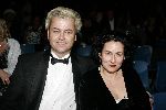 Rotterdam 9 november 2005
Premiere Holiday on ice in ahoy.
Geert Wilders met zijn vrouw Crisztina