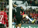 Eindhoven, 1 November 2005
Wedstrijd Champions League seizoen 2005/2006 tussen PSV-AC Milaan, eindstand 1-0
Gomes
© Foto: Peter Smulders