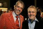 Utrecht 3 november 2005
Premiere Jesus Christ superstar in schouwburg Utrecht.
Jaap rijnbende met  vriend