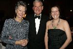 Arnhem 26 november 2005
Gala Ronnie Tober foundation.
Jaap Rost Onnes met Mary en dochter