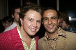 Utrecht 3 november 2005
Premiere Jesus Christ superstar in schouwburg Utrecht.
Jamai en zijn vriend Renaldo