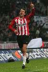 Eindhoven, 27 november 2005 Kompetitiewedstrijd Seizoen 2005/2006 
PSV-ADO Den Haag, eindstand 3-0 
Jan Vennegoor of Hesselink viert zijn 2de doelpunt
© Foto Bart Bel