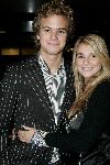Rotterdam 9 november 2005
Premiere Holiday on ice in ahoy.
Jim Bakkum met vriendin