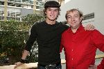 Hilversum 22 november 2005
Presentatie Grease en Doe Maar door V en V produkties.
Jon v Eerd en Jim Bakkum