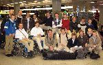 Schiphol, 17 November 2005
Vertrek voor trainingssatge 4 dagen naar Allicante ( spanje ) Golf
gedeelte Oranje en een groot gedeelte Jong Oranje met o.a. achterste rij staande v.l.n.r.: Joos Steenkamer ( Trainer/coach), John vingoe (Trainer coach ), David v d Dungen, Dylan boshart,Floris de Vries, Tim Sluiter, Bernhard Geelkerken, Jules de Vries, Darius v Driel, Jelle Zaanen. Staande met blauw vest, Daan Huizing, in rolstoel Joost Luiten, Floris de Haas, Richard kind, Alexander Hemmes, Junior Smulders, Rick Huisman, Willem vork & Kevin Reints