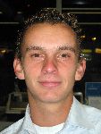 Schiphol, 17 November 2005
Joost Luiten, golfspeler van Oranje NGF