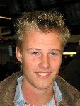 Schiphol, 17 November 2005
Kevin Reints, golfspeler van Jong Oranje NGF