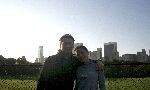 New York 5 november 2005
  Leontien v Moorsel met haar man Michael Zijlaard   bij marathon New York
Peter Smulders bv