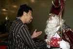 Amsterdam 27 november 2005
Guido den Aantrekker als sinterklaas met Lionel Ritchie