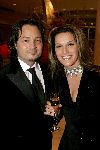 Amsterdam 28 november 2005
Beau Monde awards in het hilton.
Lucille Werner met vriend