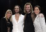 Utrecht 3 november 2005
Premiere Jesus Christ superstar in schouwburg Utrecht.
 Dieter Troubleyn Martin v d Starre Pia Douwes en Joke de Kruijf