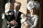 Wassenaar 19 november 2005
Doop prinses Alexia en kerk Wassenaar.
Prinses Maxima Alexia Amalia en Prins Willem Alexander