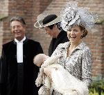 Wassenaar 19 november 2005
Doop prinses Alexia en kerk Wassenaar.
Maxima met Alexia