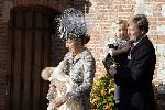 Wassenaar 19 november 2005
Doop prinses Alexia en kerk Wassenaar.
Maxima met Alexia en Prins Willem Alexander met Amalia
