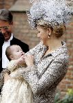 Wassenaar 19 november 2005
Doop prinses Alexia en kerk Wassenaar.
Maxima met Alexia