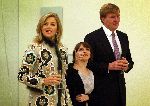 Amstelveen  25 november 2005
Opening Expositie van Dolores Zorrequieta
op de opening waren Prins Willem-Alexander en Prinses Maxima aanwezig