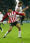 Eindhoven, 1 November 2005
Wedstrijd Champions League seizoen 2005/2006 tussen PSV-AC Milaan, eindstand 1-0
Michael Lamey
© Foto: Peter Smulders