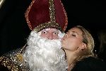 Amsterdam 27 november 2005
Guido den Aantrekker als sinterklaas met Nicolette v dam
