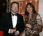 Amsterdam 28 november 2005
Beau Monde awards in het hilton.
Petra Bakker Schut met Wouter Kennis