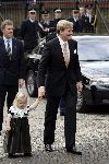 Wassenaar 19 november 2005
Doop prinses Alexia en kerk Wassenaar.
Prinses Amalia met Prins Willem Alexander.