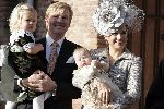 Wassenaar 19 november 2005
Doop prinses Alexia en kerk Wassenaar.
Prinses Maxima Alexia Amalia en Prins Willem Alexander