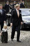 Wassenaar 19 november 2005
Doop prinses Alexia en kerk Wassenaar.
Prinses Amalia met Prins Willem Alexander.