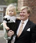 Wassenaar 19 november 2005
Doop prinses Alexia en kerk Wassenaar.
Prinseses Amalia en Prins Willem Alexander