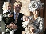Wassenaar 19 november 2005
Doop prinses Alexia en kerk Wassenaar.
Prinses Maxima Alexia Amalia en Prins Willem Alexander