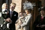 Wassenaar 19 november 2005
Doop prinses Alexia en kerk Wassenaar.
Prinses Maxima Alexia Amalia en Prins Willem Alexander en Koningin Beatrix