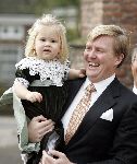 Wassenaar 19 november 2005
Doop prinses Alexia en kerk Wassenaar.
Prinses amalia en Prins Willem Alexander
