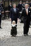 Wassenaar 19 november 2005
Doop prinses Alexia en kerk Wassenaar.
Prinses Amalia met Prins Willem Alexander.