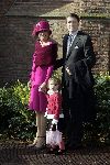 Wassenaar 19 november 2005
Doop prinses Alexia en kerk Wassenaar.
Prinses laurentien Prins Constantijn en Eloise