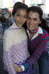 Amsterdam 16 november 2005
Premiere Chicken Little in Pathe arena.
Quinty Trustfull  met dochter
