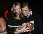 Amsterdam 16 november 2005
Presentatie cosmopolitan in Mansion.
Renate Verbaan met Winston Gerschtanowitz