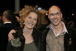 Utrecht 3 november 2005
Premiere Jesus Christ superstar in schouwburg Utrecht.
Rob Kamphues met vrouw
