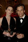 Amsterdam 28 november 2005
Beau Monde awards in het hilton.
Robert Schoemacher met vriendin