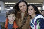 Amsterdam 16 november 2005
Premiere Chicken Little in Pathe arena.
Rossana Lima met kinderen