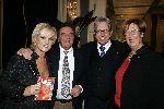 Amsterdam 11 november 2005
Presentatie dvd Tineke Schouten in Carre.
Annemarie Jorritsma met man en Tineke met man